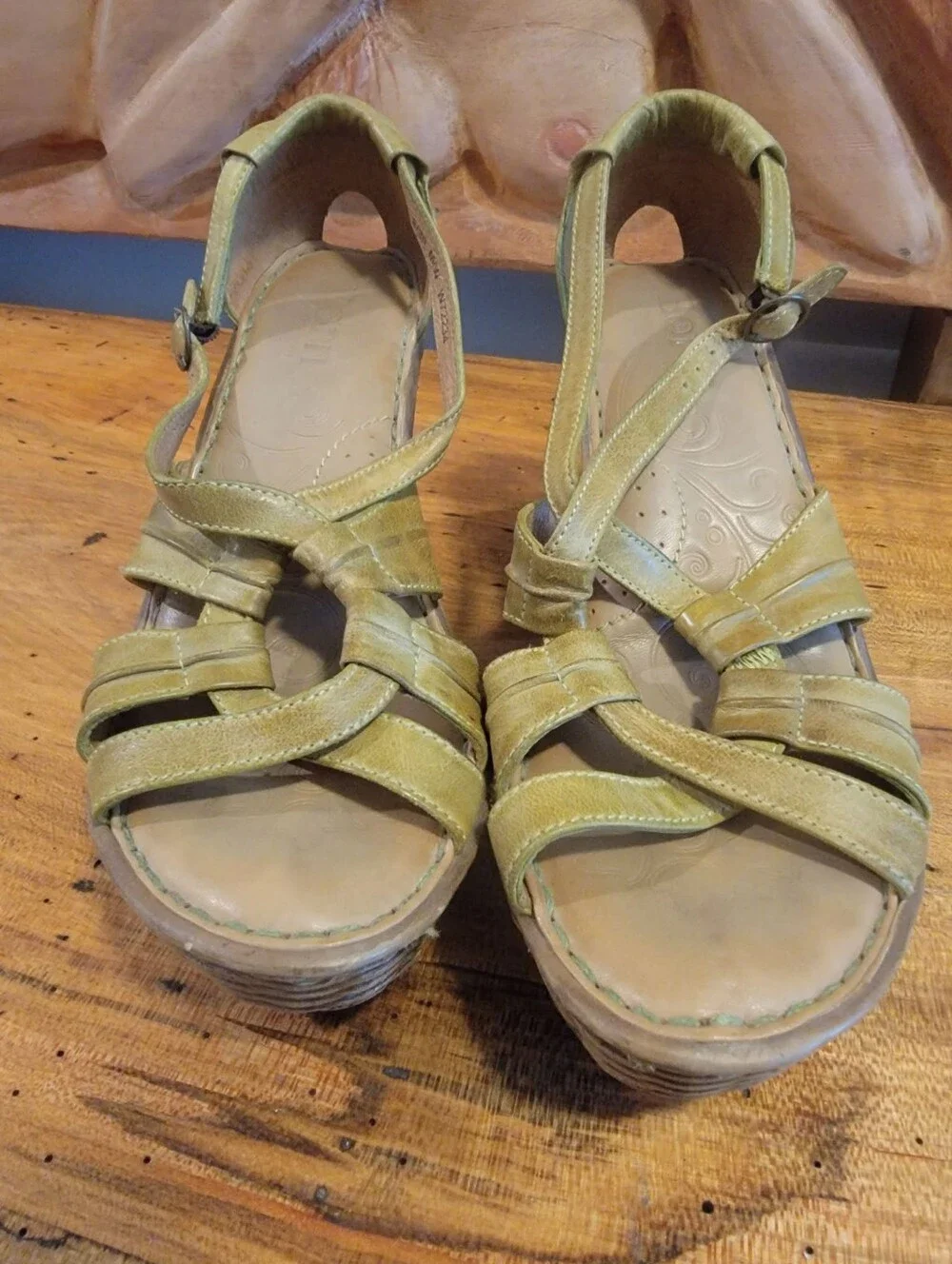Born Y2K Green Leather 1.5